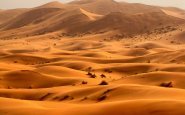Los sonidos del viento en el desierto