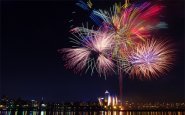 Sonidos de fuegos artificiales y pirotecnia