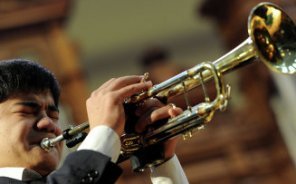 Sonidos de la trompeta musical