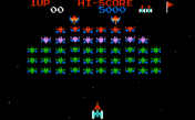 Sonidos y música del juego "Galaxian" (Galaxia)