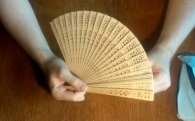 Los sonidos del abanico manual