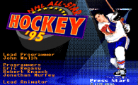 Sonidos y música del juego "NHL All-Star Hockey '95" (Sega)